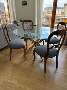Large Glass Table