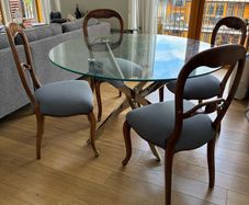 Large Glass Table