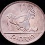 [#296] - Ireland 1966 | ERROR | Irish 1d | Irish One Penny | KM.11 Image 2