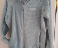 ladies Regatta mint green hooded velor jacket