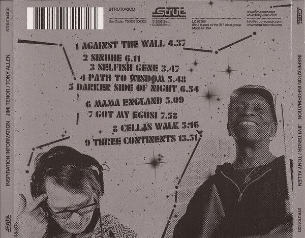 Jimi Tenor and Tony Allen - Inspiration Information CD