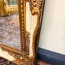 Parcel Gilt and Painted Bevelled Glass Mirror Image 3