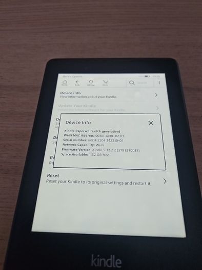 Kindle Paperwhite 6th Gen without Ads