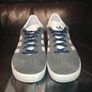 Adidas Gazelle Grey Suede Trainers Image 2