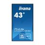 Digital Advertising Screen iiyama LH4341UHSB2 43 Inch for Shop Displays 4K 24 7 Portrait Image 2
