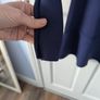 Zara Navy Knit Bodycon Flare Dress Size 8 Image 5