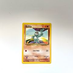 Pokemon 90's Card Series Machop