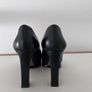 Chanel Black Leather Heels EU 38.5 Image 5