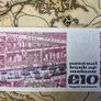 10 Pound B Series 13/10/81 Irish Note Image 2