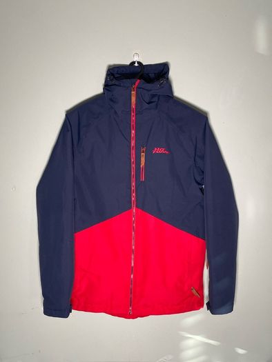 No Fear Mens Hooded Jacket Size Medium/Small Red/Navy