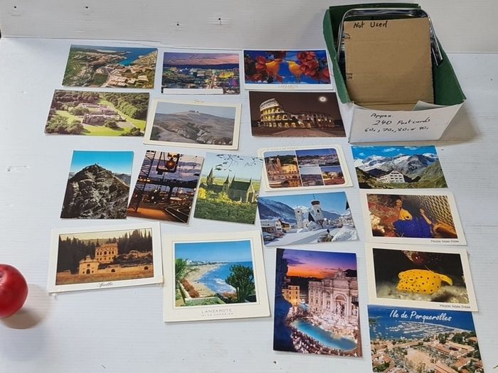 Vintage Postcards Approx 240 from 1960s to 2000s