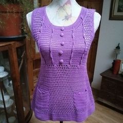 Pennys Lilac knitted top. New with tags.