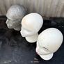 Retro vintage styrofoam polystyrene heads X3 c1960 Image 2