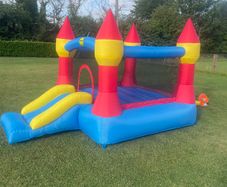 Happy Hop Bouncy Castle with slide