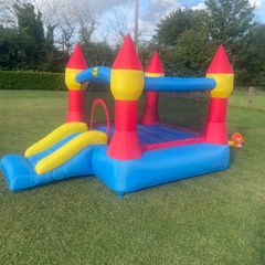Happy Hop Bouncy Castle with slide