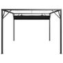 Garden Gazebo with Retractable Roof Canopy 3x3 m Anthracite Image 6