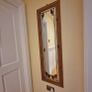 Mirror Oak with lead and stain glass Image 4