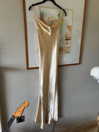 Rat and boa stunning gold dress