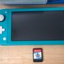 Nintendo Switch Lite with Pokemon Sword & Lego Mario Case Image 3
