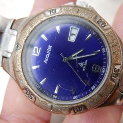 Men's ACCURIST WR50  Blue Dial Wristwatch