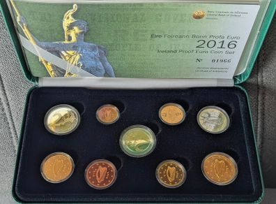 Ireland 2016 Proof Euro Coin Set