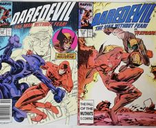 Daredevil #248 & 249 Wolverine Appearances (1987)