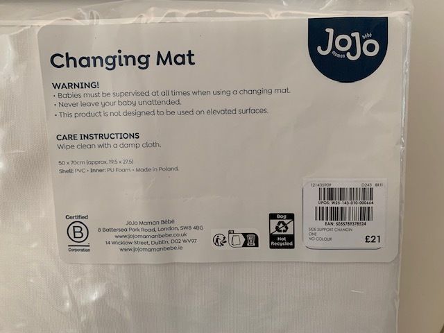 JoJo Maman Bebe Changing Mat