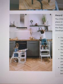 Convertible Kitchen Helper & Table