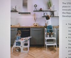 Convertible Kitchen Helper & Table