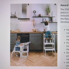 Convertible Kitchen Helper & Table