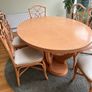 Lovely dining table and 6 chairs. Also includes sideboard. Image 7