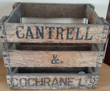 Antique Cantrell & Cochrane's crate