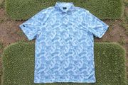 Greg Norman ML75 Island Breeze Polo Shirt Mens Large/XL