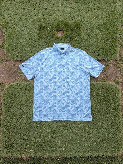 Greg Norman ML75 Island Breeze Polo Shirt Mens Large/XL