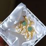 Silvana dangle freshwater statement earrings Image 7