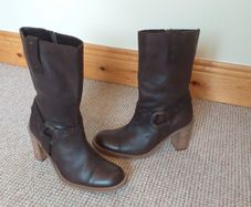 Leather Brown Boots size 6.5