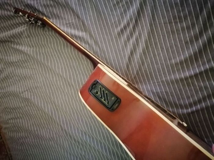Encore semi acoustic guitar