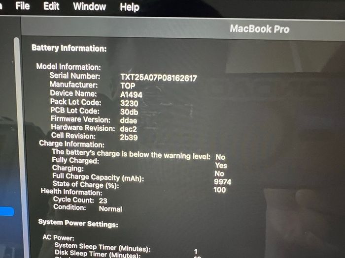 MacBook Pro Retina 15 Mid 2014