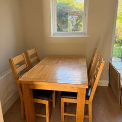 Wooden Table and Chairs