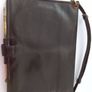 Antique Leather Wallet Purse with Propelling Pencil Image 3