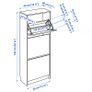 IKEA Bissa Shoe Cabinet Image 2