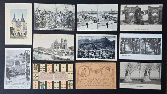 250 Vintage Postcards more than 100 Years Old Large Collection