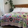Hand embroidered Suzani Bedspreads / Throws (various colours) Image 2