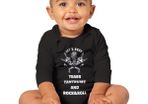 Classic Baby Long Sleeve Onesies Tears Tantrums And Rock & Roll