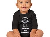 Classic Baby Long Sleeve Onesies Tears Tantrums And Rock & Roll