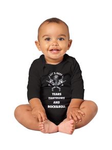 Classic Baby Long Sleeve Onesies Tears Tantrums And Rock & Roll