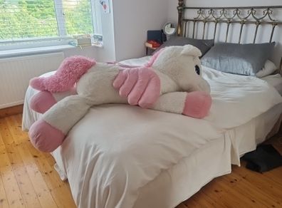Large unicorn teddy