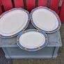 Karmony Shape Rose Pattern Vintage Dinnerware Image 5