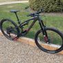 Whyte T-160 S v2 Enduro Mountain Bike 2022 in Matt Moss Image 5