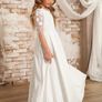 Communion / Flower Girl Dress Ivory Image 6